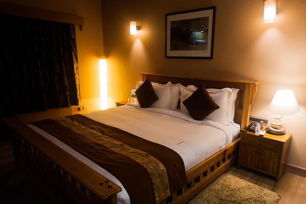 The Divine Hima Hotel Dharamshala Bagian luar foto